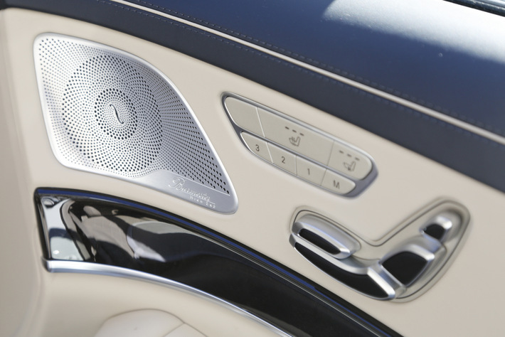 メルセデスベンツSクラスS550Long4MATIC　シートスイッチ