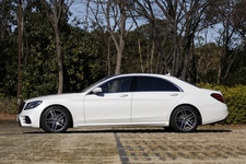 メルセデスベンツSクラスS550Long4MATIC　サイド