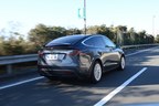 テスラ モデルXの走行イメージ
