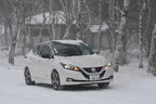 日産 雪上・氷上試乗レポート｜日産 リーフ