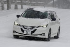 日産 雪上・氷上試乗レポート｜日産 リーフ