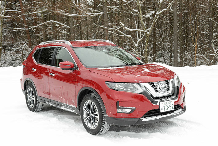 日産 雪上・氷上試乗レポート｜日産 エクストレイル