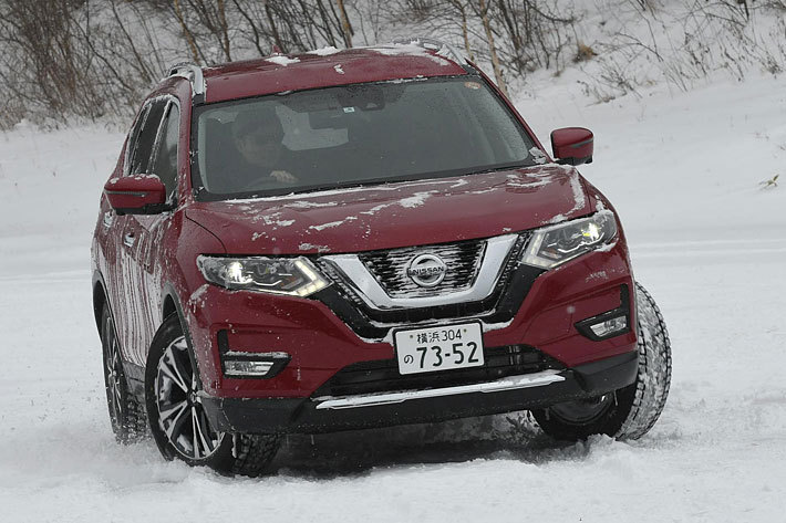 日産 雪上・氷上試乗レポート｜日産 エクストレイル