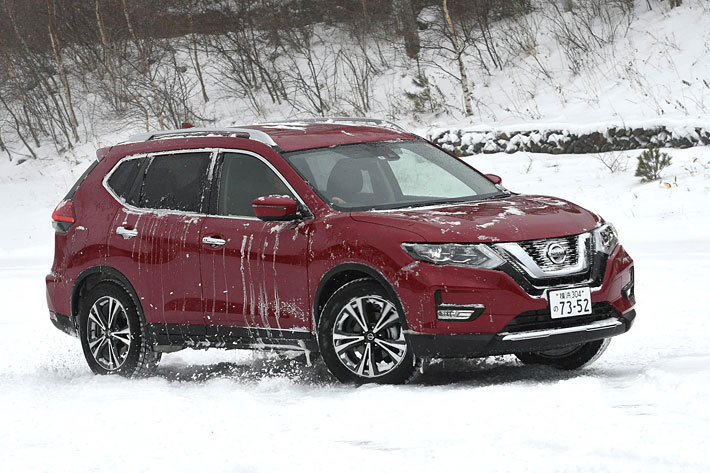 日産 雪上・氷上試乗レポート｜日産 エクストレイル