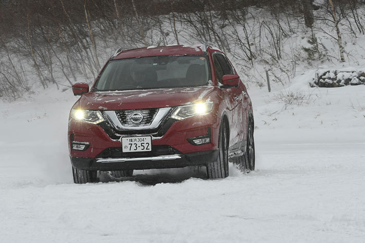 日産 雪上・氷上試乗レポート｜日産 エクストレイル