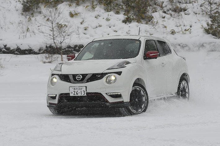 日産 雪上・氷上試乗レポート｜日産 ジュークニスモ