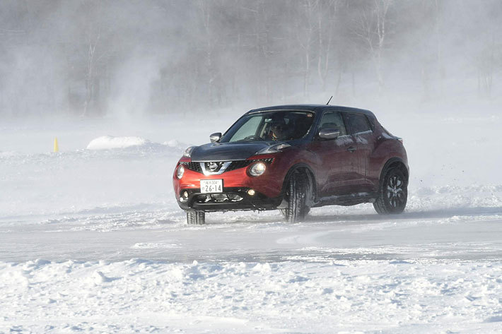 日産 雪上・氷上試乗レポート｜日産 ジューク