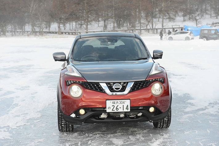 日産 雪上・氷上試乗レポート｜日産 ジューク