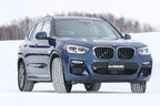 YOKOHAMA iceGUARD 6（アイスガード シックス）を装着したBMW X3