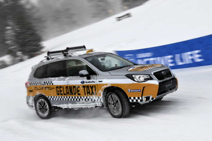 スバルゲレンデタクシー in NAEBA
