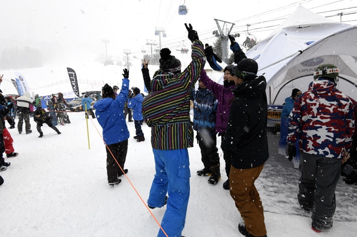 SUBARU SNOW FES IN NAEBA