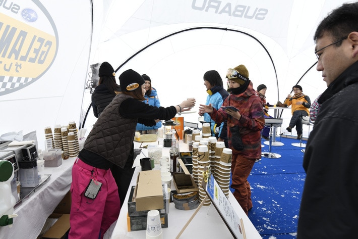 SUBARU SNOW FES IN NAEBA