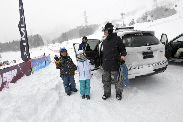 SUBARU SNOW FES IN NAEBA