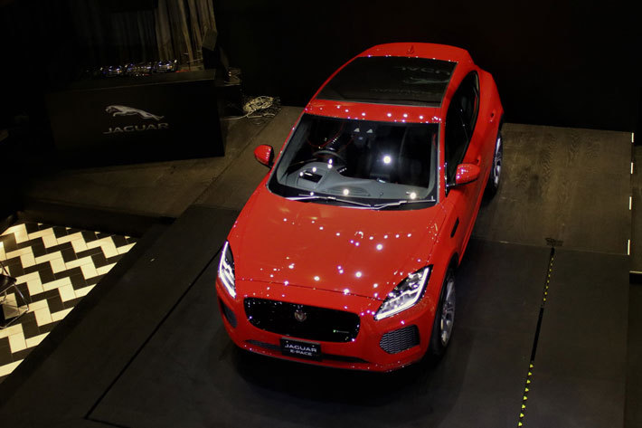 ジャガー E-PACE(Eペイス)[新型コンパクトパフォーマンスSUV] 発表会[2018年2月22日／会場：1OAK TOKYO(東京都港区)]