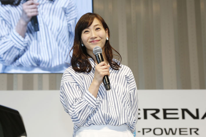 ”ミキティ”こと藤本美貴さん＜日産 新型セレナe-POWER 発表披露会[2018年2月28日(水)／会場：日産自動車グローバル本社ギャラリー(神奈川県横浜市)]＞