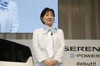 日産自動車 専務執行役員(日本事業担当) 星野 朝子氏＜日産 新型セレナe-POWER 発表披露会[2018年2月28日(水)／会場：日産自動車グローバル本社ギャラリー(神奈川県横浜市)]＞