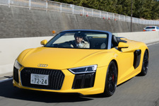 アウディ R8スパイダーに試乗｜過激なのに扱いやすいオープンスーパースポーツ