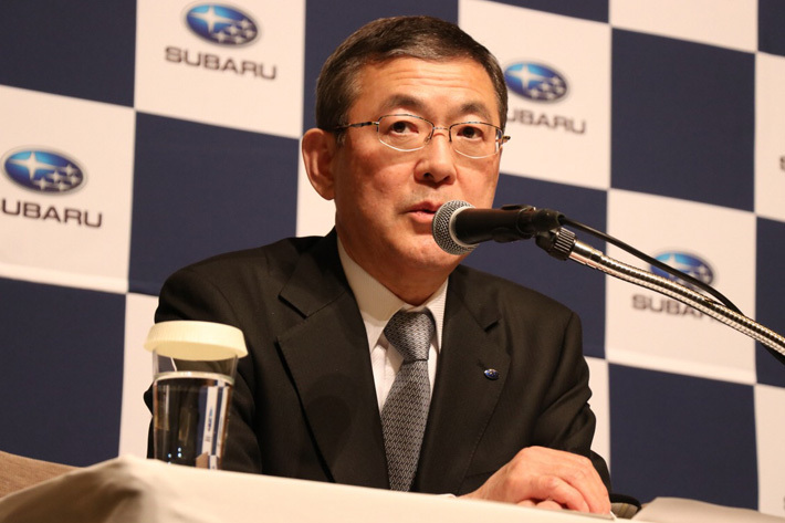 株式会社SUBARU 現 代表取締役社長 最高経営責任者（CEO）吉永 泰之氏