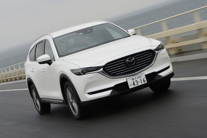 マツダの3列シートsuv Cx 8 はミニバンの代わりになるのか 慣らし運転 後に試乗したら驚きの結果に 徹底検証 18年新型車種ー試乗レポート Mota