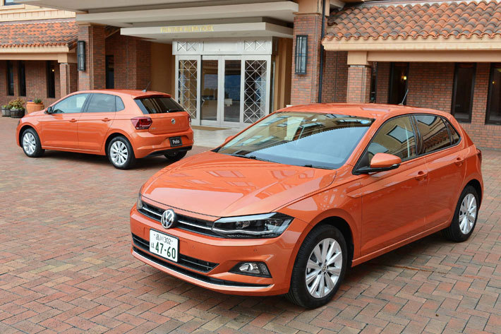 フォルクスワーゲン 新型ポロ「Polo TSI Highline」(ハイライン)[ボディカラー：エナジェティックオレンジメタリック]