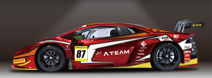 エヴァRT 弐号機 ランボルギーニ GT3（鈴鹿10時間耐久レース）／エヴァンゲリオンレーシング