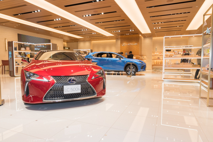 レクサスの世界観を手軽に体験できるブランド施設 「LEXUS MEETS…」が東京ミッドタウン日比谷にオープン！