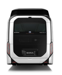 トヨタの量販型燃料電池バス「SORA」