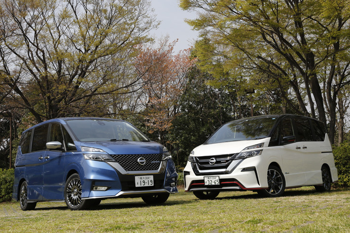 日産セレナのカスタムモデルとを徹底比較｜タイヤ