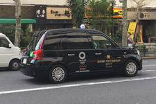 都内を走るJPN TAXI（ジャパンタクシー）