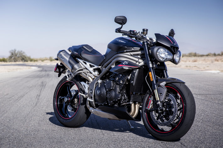 値下【正規輸入車】Triumph Street Triple トライアンフ トライアンフ STREET TRIPLE RS 2022年式の諸元・スペック情報