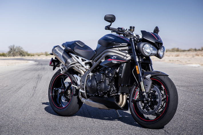 新型トライアンフスピードトリプル（Triumph Speed Triple RS）