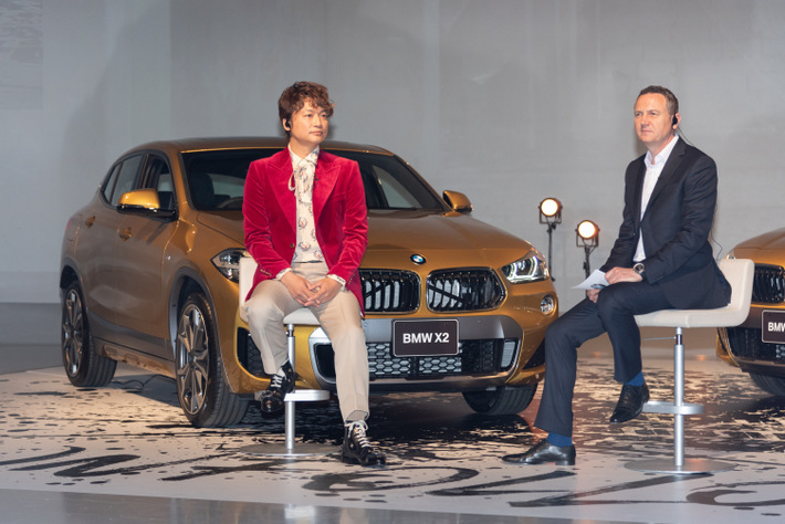 BMWのブランド・フレンドに就任した香取慎吾氏
