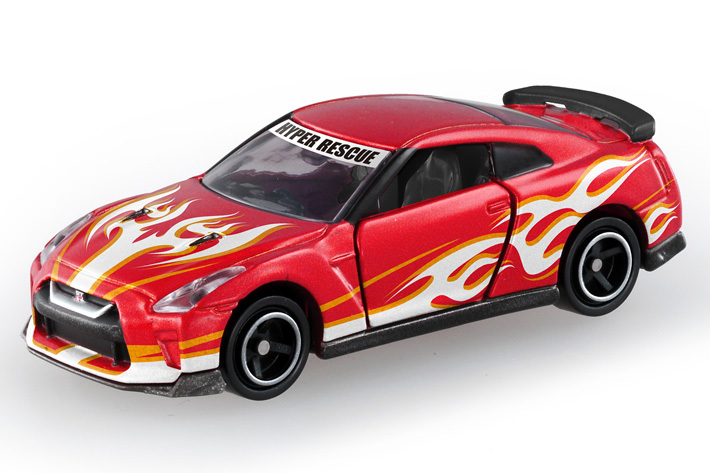 GT-Rの緊急車両がミニカーに！日産とタカラトミーがコラボ(画像