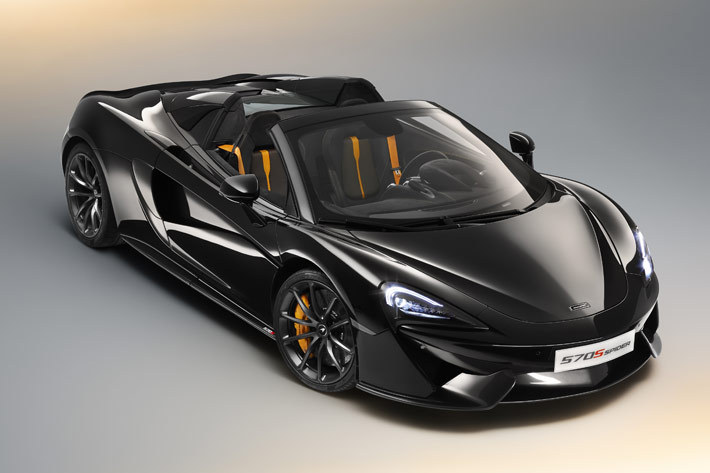 マクラーレン、570S スパイダー デザインエディションのオーダー受付を