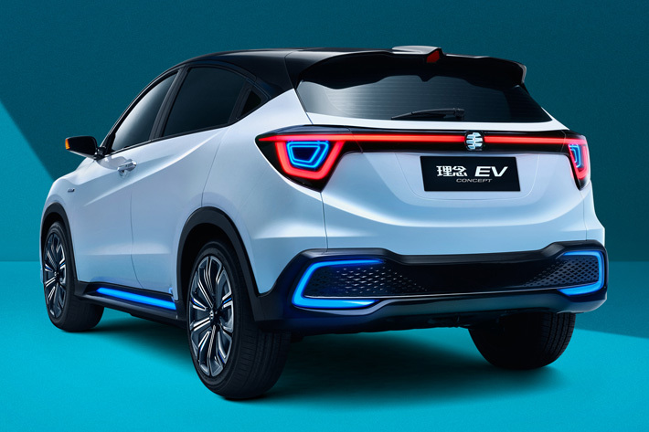 ホンダ 中国専用EVコンセプトカー「理念 EV CONCEPT（イーブイコンセプト）」