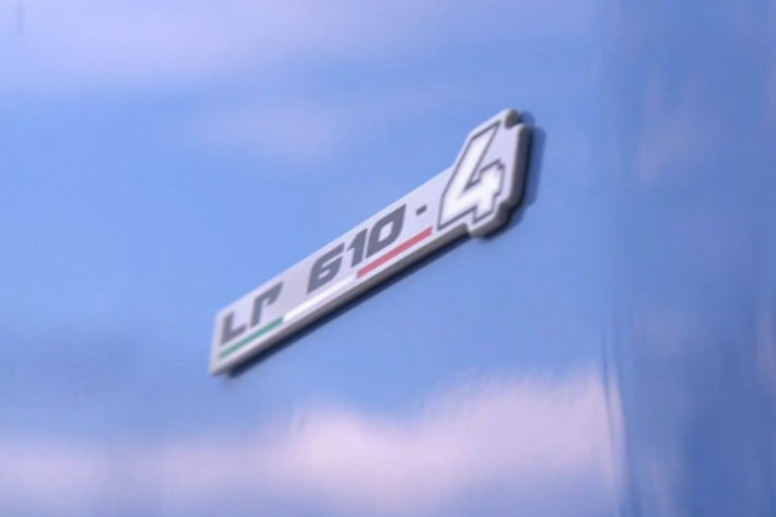 ランボルギーニ ウラカン ポリツィア／イタリアのパトカー（ランボルギーニ公式動画より）