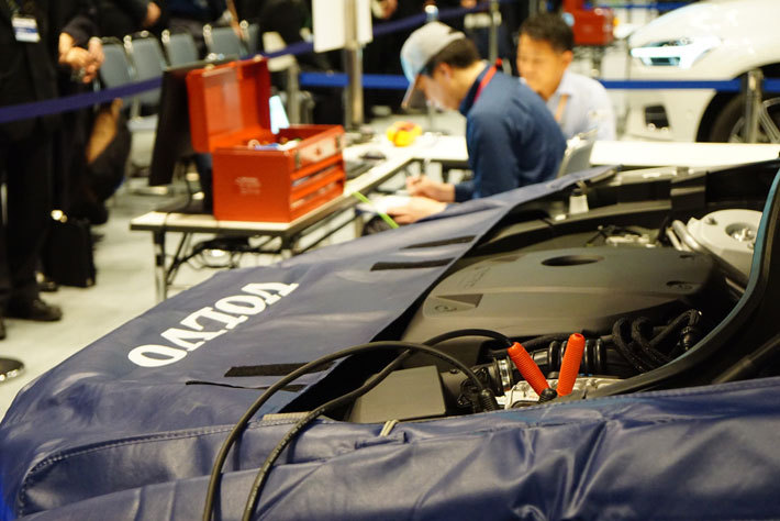 CS向上を目指すボルボのサービス技能競技大会「VISTA」[2018年4月18日(水)／TFT西館ホール1000＆500(東京都江東区有明)]