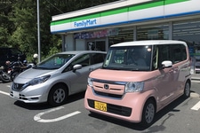 下道チーム／国道14号線沿い、千葉駅手前のコンビニで15分の休憩