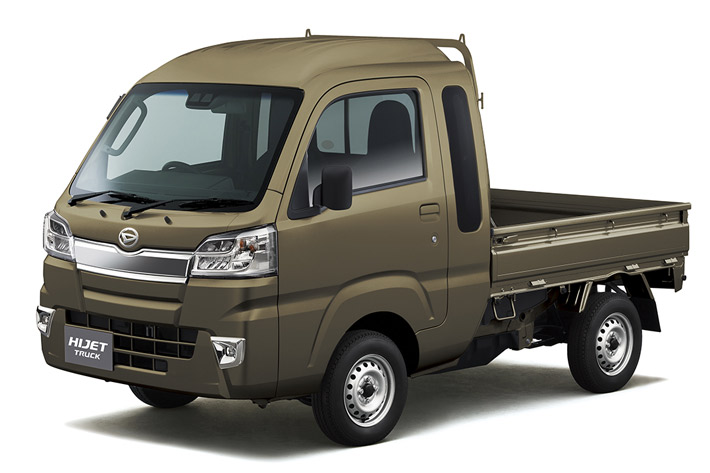 ダイハツ ハイゼットトラック一部改良で軽トラック初の衝突回避支援