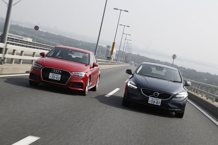 アウディ A3 スポーツバック 1.4TFSI Sport[FF] vs. ボルボ V40 T3 モメンタム[FF] ＜アウディA3スポーツバック vs ボルボV40どっちが買い！？＞