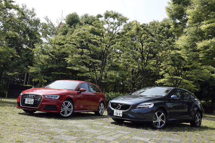 2台対決 アウディ A3 Sportback Vs ボルボ V40 どっちが買い 欧州cセグのプレミアムコンパクトを徹底比較 3 3 徹底比較 人気新型車比較21年 Mota