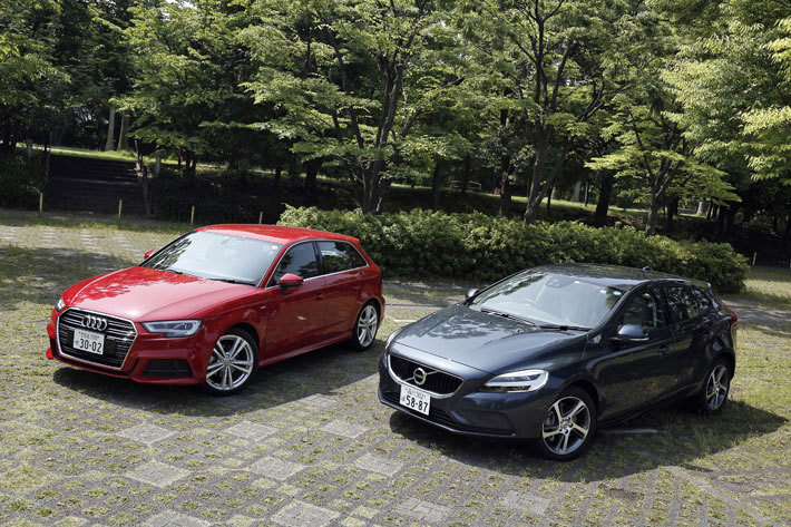 アウディ A3 スポーツバック 1.4TFSI Sport[FF] vs. ボルボ V40 T3 モメンタム[FF] ＜アウディA3スポーツバック vs ボルボV40どっちが買い！？＞