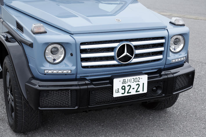 メルセデス・ベンツ Gクラス(ゲレンデヴァーゲン／W463型)「G350d ヘリテージエディション」[日本限定463台／写真のボディカラー「プロフェッショナルブルー」は限定160台]