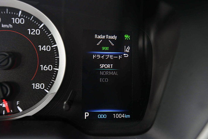 トヨタ カローラスポーツ 1.2リッターターボ 内装