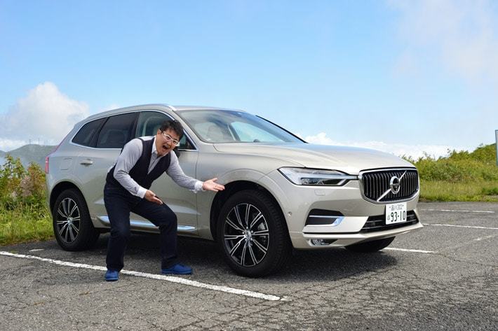 ボルボ XC60 D4 インスクリプションと山本シンヤ氏