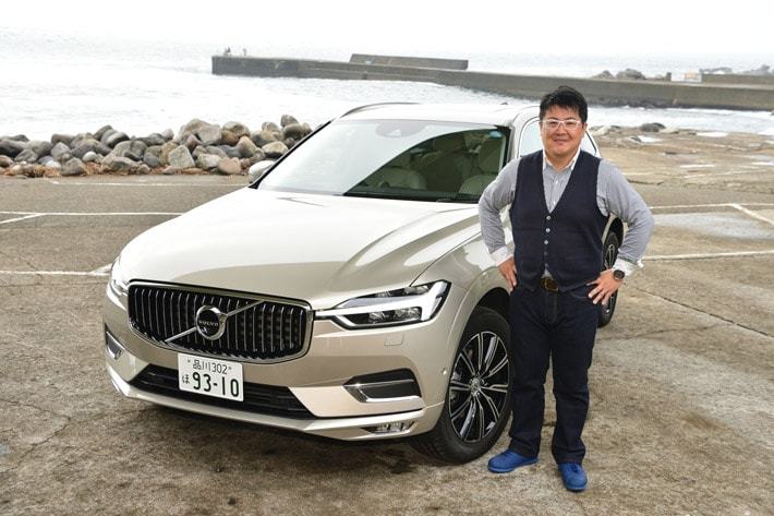 ボルボ XC60 D4 インスクリプションと山本シンヤ氏