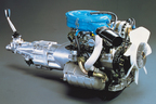 初代サバンナRX-7　12A型ロータリーエンジン