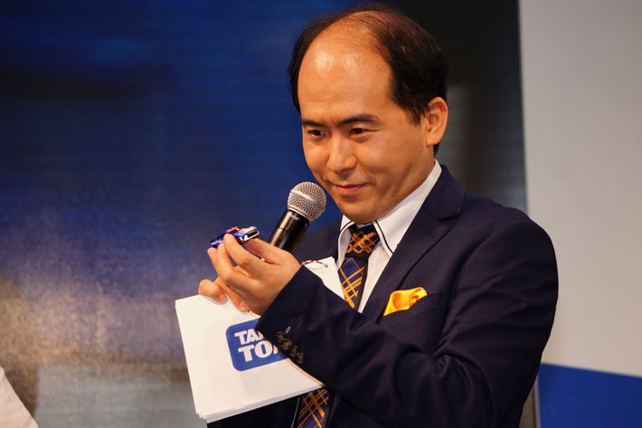 「トミカハイパーレスキュー ドライブヘッド 機動救急警察」映画特報ステージ[東京おもちゃショー2018 タカラトミーブース(2018年6月7日～10日／東京ビッグサイト)]