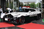 栃木県警に納車された日産 GT-Rのパトカー