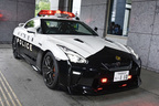 栃木県警に納車された日産 GT-Rのパトカー